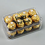 New Year Wishes Ferrero Rocher Box- 16 Pcs