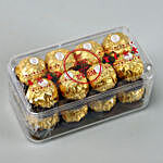 X-Mas & New Year Wishes Ferrero Rocher Box- 16 Pcs