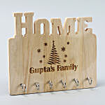 Personalised Wooden Home Key Holder
