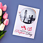 Personalised Propose Day Romantic Greeting Card