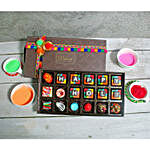 Happy Holi Assorted Chocolates Elegant Box- 18 Pcs