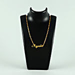Personalised Name Golden Necklace