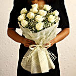 Wrapped In Elegance Roses Bouquet