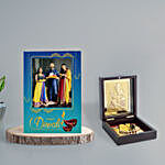 Personalised Diwali Greetings N Ganesha Paduka Pooja Box