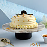 Heavenly Butterscotch Cream Cake- Half Kg Eggless