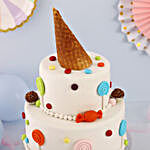 Party Lover 2 Tier Truffle Cake- 2 Kg