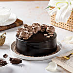 Chocolate Rose Designer Cake- Half Kg Eggless