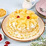 Pineapple With Butterscotch Cake Eggless- Half Kg