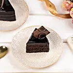 Decorated Chocolate Truffle Cake 1 Kg