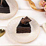 Decorated Chocolate Truffle Cake Half Kg