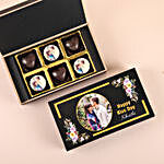 Personalised Kiss Day Chocolate Box- 6 Pcs