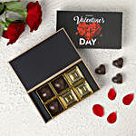 Happy Valentine's Day Chocolate Gift Box- 6 Pcs