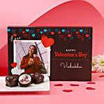 Happy Valentine's Day Personalised Chocolate Box- 12 Pcs
