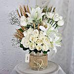 Heavenly White Flowers Arrangement