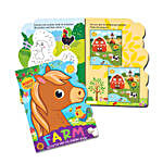 Die Cut Activity and Colouring Books Pack