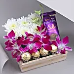 Divine Orchid with Chocolaty Treasures