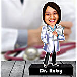 Personalised Doctor Caricature For Her