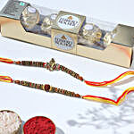 Sneh Devotional Rakhi Set & Ferrero Rocher