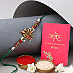 Sneh Radha Krishna Rakhi with Ferrero Rocher Chocolate Box