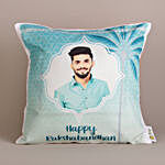Sneh Rakhi Set of 2 & Personalised Cushion Combo