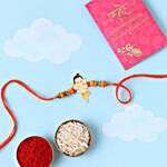 Sneh Bal Ganesha Rakhi for Kids with Cadbury 5 Star