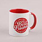 Best Friends Red Mug