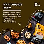Healthy Nuts & Kundan Rakhi Set