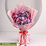Pink Roses & Daisies Bouquet