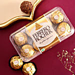 Sneh Lord Ganesha Rakhi & Ferrero Rocher Box