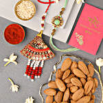 Sneh Happy Family Rakhi Set & Californian Almonds