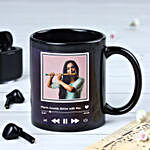 Personalised Photo Black Coffee Mug