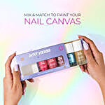 Just Herbs Party Ready Nail Paint Set For Her