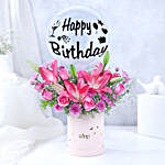 Blushing Blooms Birthday Wishes Box