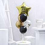 Golden Stardust Balloon Bouquet