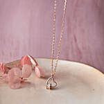 Manash Amore Heart Chain Necklace