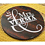 Personalised Textured Wood Nameplate