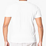 Unisex White T-shirt- Small