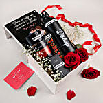 Personalised Elegant Romance Gift Box For Him