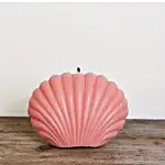 Seashell Candle- Pink