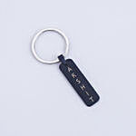 Personalised Keychain- Black