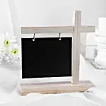 Personalised Hanging Photo Wooden Frame