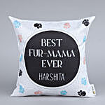 Personalised Fur-Mama Cushion