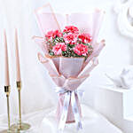 Blush Carnation Whispers Bouquet