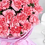 Pink Carnation Arrangement for Mom