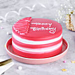 Birthday Bliss Red Velvet Cake- Half Kg