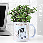 Personalised Jade Plant For Mom