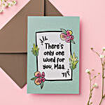 Mirror Card for Mom
