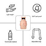 DIY Stickers Water Bottle- Pink