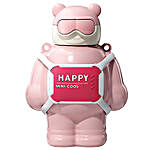 Teddy Water Bottle For Kids- Pink