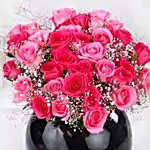 Bunch Of Pink Roses